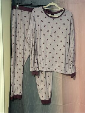 Disney Micro-Print Cozy Pajama Set